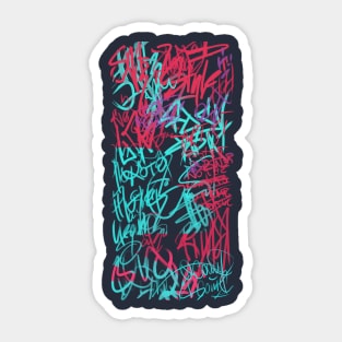 Graffiti Illuma Sticker